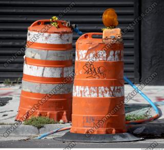 road cone damaged 0007